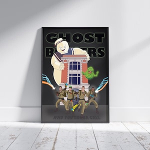 Ghost Busters Druck | Wen sollst du nennen | A5, A4 & A3 Druck
