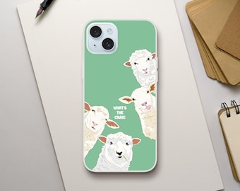 Funda para iPhone Whats the Craic Irish Sheep