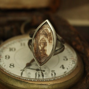 Handmade Sterling Silver Modern Georgian Mourning Ring Replica