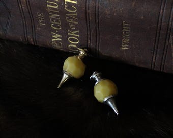 Silver or Gold Plated Thread Conditioner Beeswax Wax Holder for Chatelaine