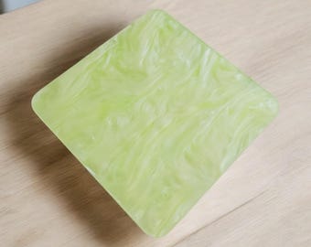 Lámina acrílica / Acrílico mármol neón / Acrílico de 3 mm / Lámina acrílica pastel / Plexiglás / Pasteles / Corte por láser / Listo para Glowforge