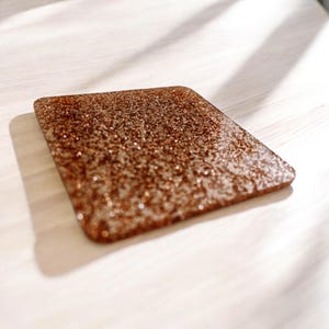 Acrylic Sheet / Copper Glitter Acrylic/ 3mm / Acrylic Pastel Acrylic Sheet | plexiglass | Pastels | Laser Cutting | Glowforge ready