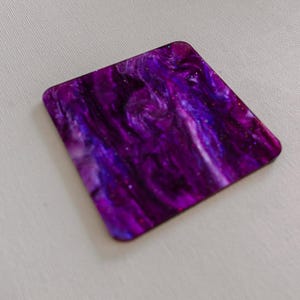 Feuille d'acrylique / Couleur des rêves galactiques / 3 mm Acrylique / Feuille d'acrylique pastel | plexiglas | Pastels | Découpe laser | Prêt pour la forge luminescente