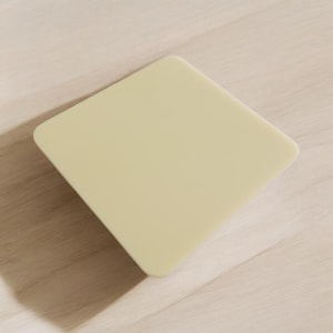 Acrylic Sheet /  Acrylic Colour / Butter Popcorn / 3mm Acrylic Pastel Acrylic Sheet | plexiglass | Pastels | Laser Cutting | Glowforge ready