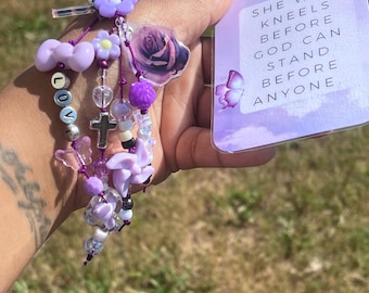 Junk Journal Charm Bookmark| Boho Bible Tassel Bookmark: Handmade Christian Gift
