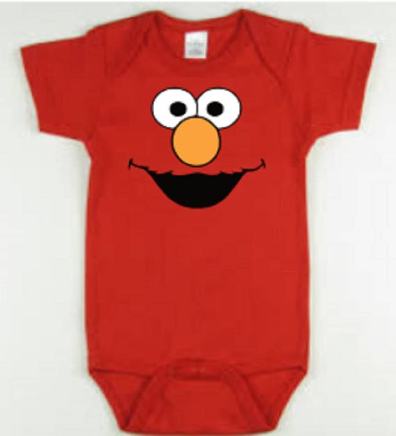 red newborn onesie