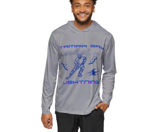 Tampa Bay Lighting Tampa Lightning sports boyfriend gift fathers day gift hockey lover Men's Sports Warmup Hoodie (AOP)