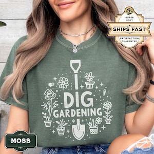 Funny Gardening Shirt, Gift for Gardeners, Plant Lover Gift, Garden Pun Tee, Birthday Gift for Plant Mom, Homesteading Shirt, Gardening Pun