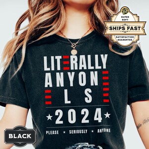 Election Shirt 2024, Vote Shirt, Politics Shirt, Anti Trump Shirt, Presidential Election Shirt, Satire Shirt, Voting Shirt, Campaign Shirt