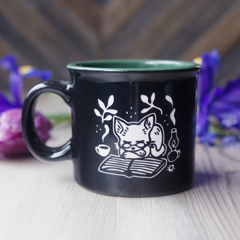 Bread & Badger Book Cat Camp Mug - Thumbnail 2