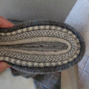 Mill dyed wool greys, grays,cream, off white, rug hooking,applique , 5 fat sixteenths bundle