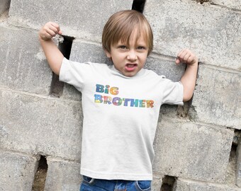 Big Brother Toddler Short Sleeve Tee, Pregnancy reveal