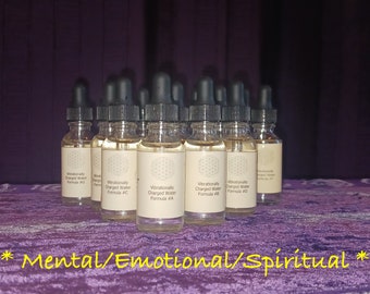 Vibrationally Charged Waters (Mental/Emotional/Spiritual)