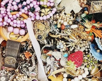 5 Pounds of Craft Jewelry Lot Wholesale Jewelry Making