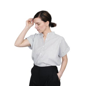 Assembly Line (SWE) / Printed Sewing Pattern / Cap Sleeve Shirt