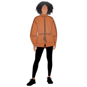Style Arc / Printed Sewing Pattern / Columbus Jacket