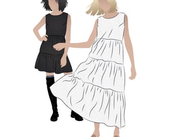 Style Arc (AUS) / Printed Sewing Pattern / Nova Midi Dress