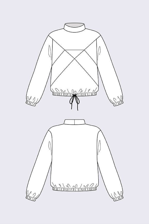 Named Clothing PATTERN Gemma Maxi Dress Sweatshirt Sizes | Etsy