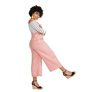 Closet Core / Printed Sewing Pattern / Jenny Overalls + Trousers