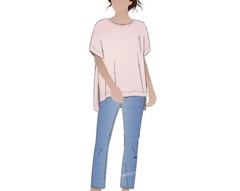 Style Arc / Printed Sewing Pattern / Betty Tunic