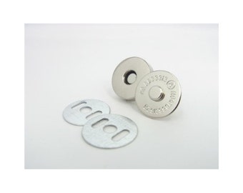 Magnetic SNAP - 14mm Silver - Metal