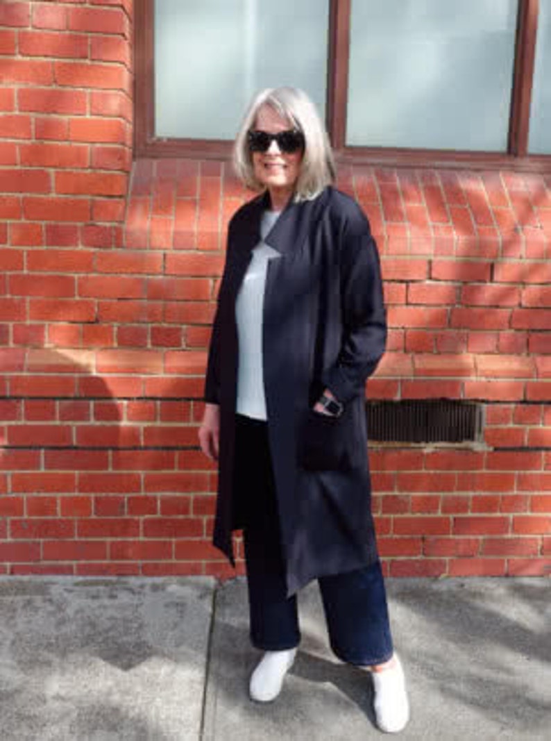 Printed Sewing Pattern Parker Coat AUS Style Arc