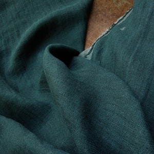 Linen Wool Double Gauze / Alta Mare / Deep Teal