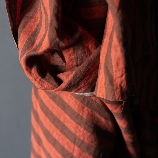 Laundered Linen / Biscotti Stripe