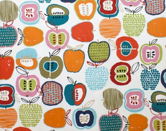 REMNANT! - LAMINATED FABRIC - Apple of My Eye - 2/3 Yard