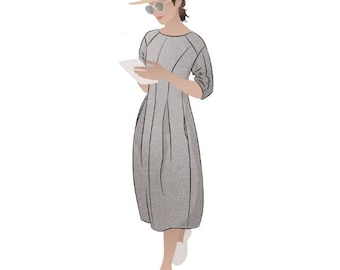 Style Arc / Printed Sewing Pattern / Gertrude Dress