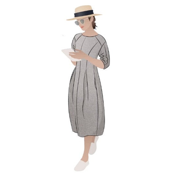 Style Arc / Printed Sewing Pattern / Gertrude Dress