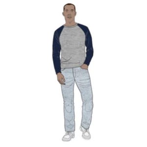 Thread Theory / Printed Sewing Pattern / Sayward Raglan