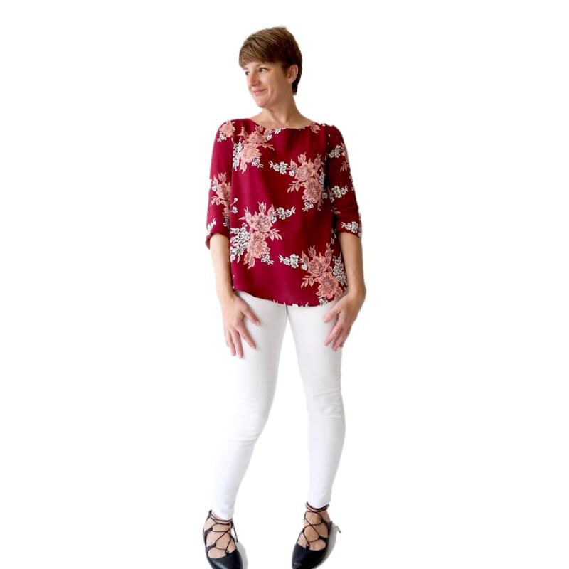 Made By Rae / Printed Sewing Pattern / Beatrix Top