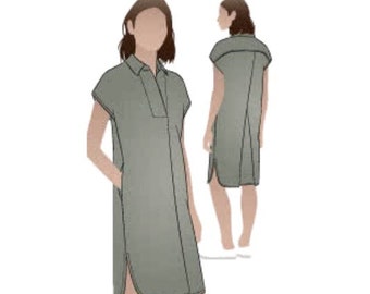 Style Arc / Printed Sewing Pattern / Autumn Dress