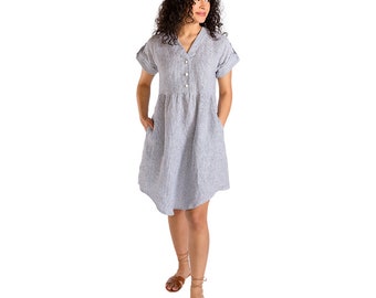 Chalk & Notch / Printed Sewing Pattern / Fringe Dress + Blouse