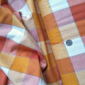 Yarn Dyed Flannel / Sunrise Plaid