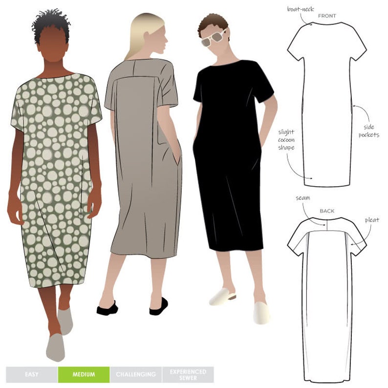 Style Arc AUS / Printed Sewing Pattern / Melba Dress image 9