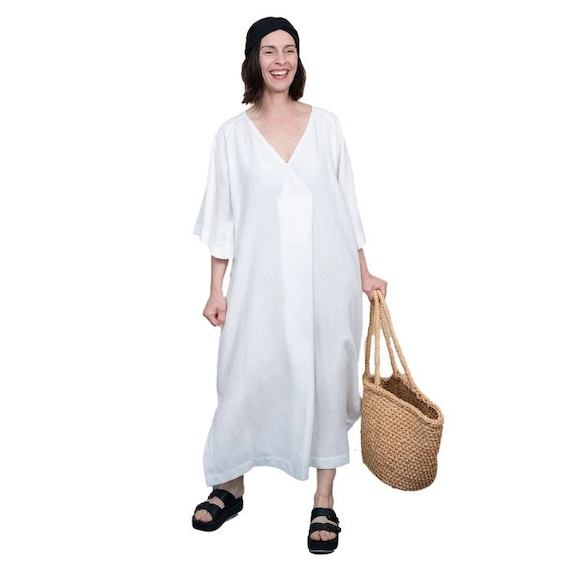 Assembly Line / Printed Sewing Pattern / Kaftan Dress - Etsy