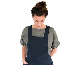 Assembly Line / Printed Sewing Pattern / Apron Dress