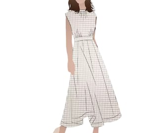 Style Arc / Printed Sewing Pattern / Trinnie Dress