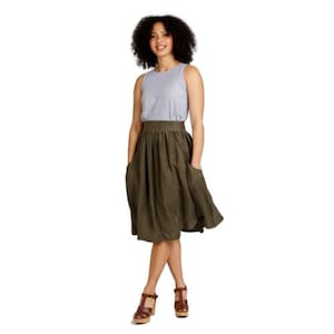 Megan Nielsen / Printed Sewing Pattern / Brumby Gathered Skirt