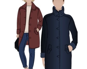 Style Arc (AUS) / Printed Sewing Pattern / Grace Trans-Seasonal Coat