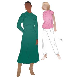 Style Arc / Printed Sewing Pattern / Rowie Dress + Top