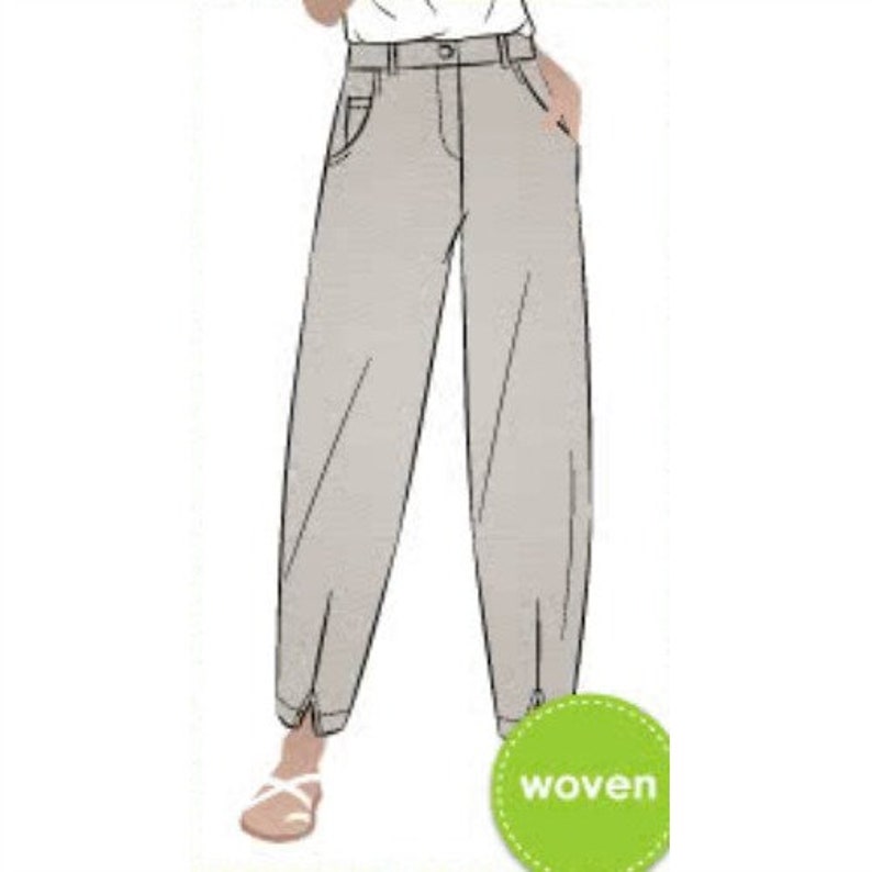 Style Arc AUS / Printed Sewing Pattern / Kew Woven Pant Etsy