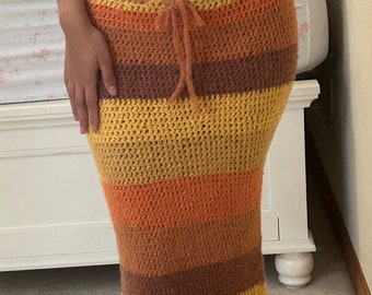 Crochet Low Waisted Skirt