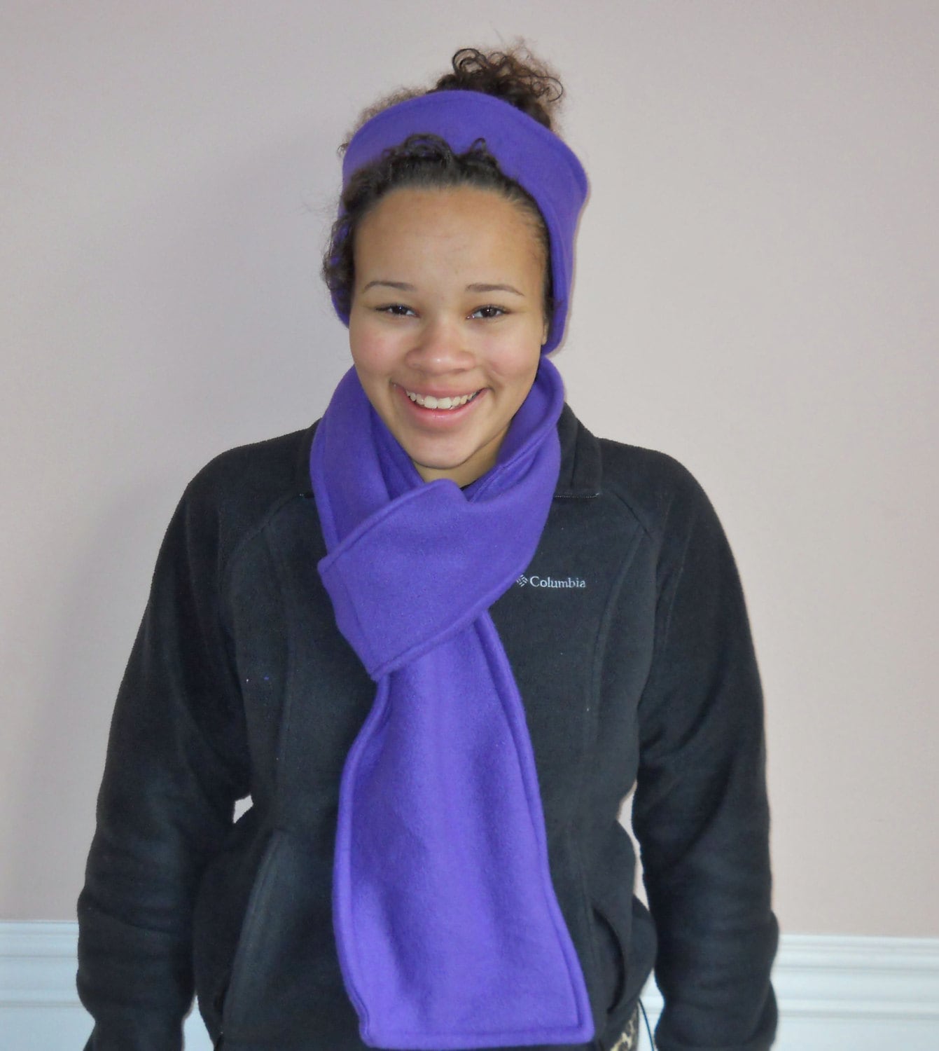 ear muff and scarf set
