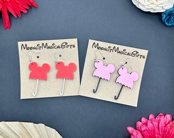 Mickey Mouse Earrings | 3D Printed Classic Mickey Mouse Earrings | Mickey Mouse Earrings Disney Inspired | Disney Earrings | 3D Printed