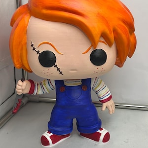 Giant Funko Chucky - collectible dispaly - gaming setup - home decoration - man cave set up