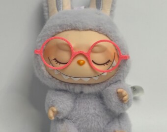 Labubu Glasses  - desk decor - gaming setup - collectibles - gifts - statues - bust collection