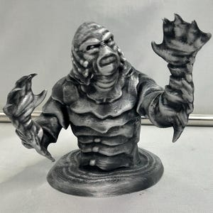 Swamp monster models - desk decor - gaming setup - collectibles - gifts - statues - bust collection
